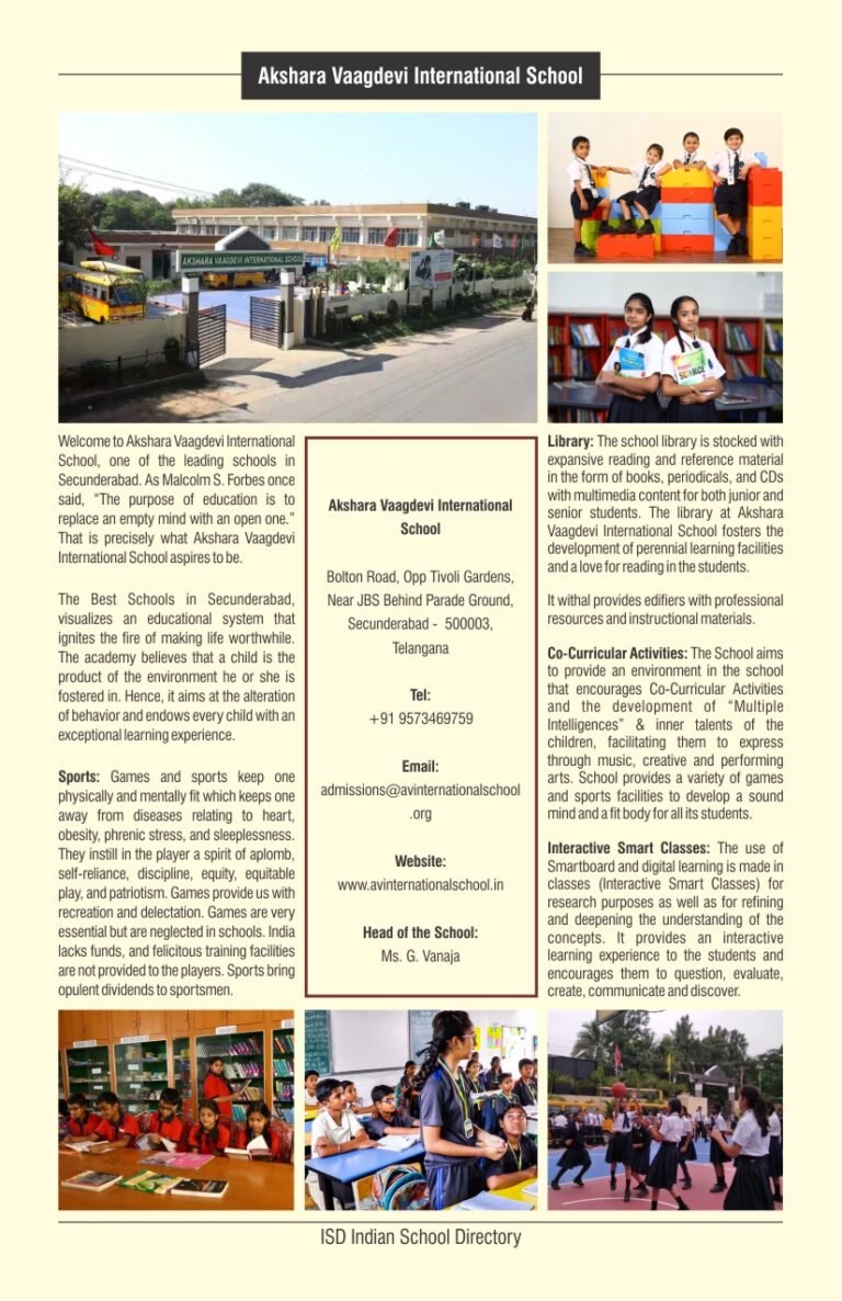 Akshara Vaagdevi International School-Secunderabad