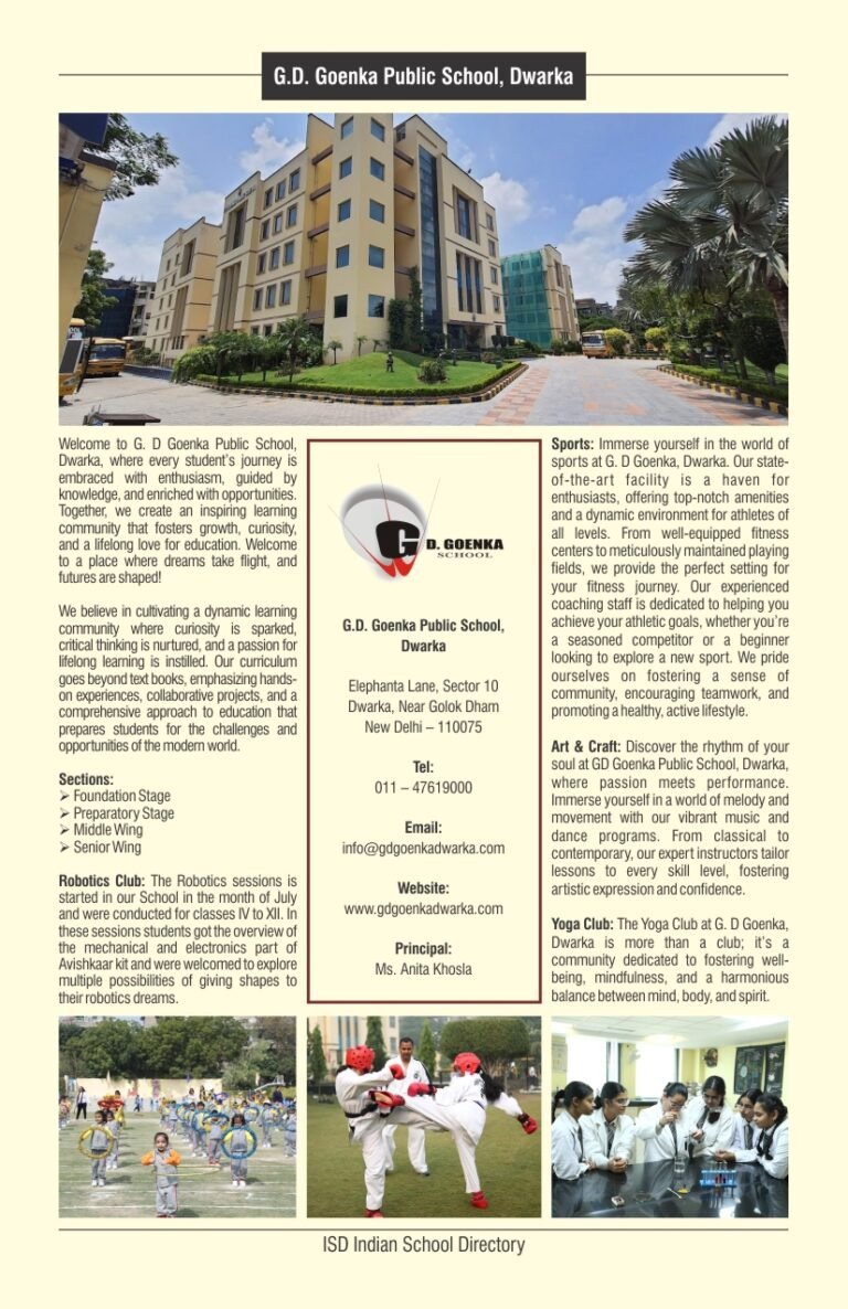 G.D. Goenka Public School-Dwarka