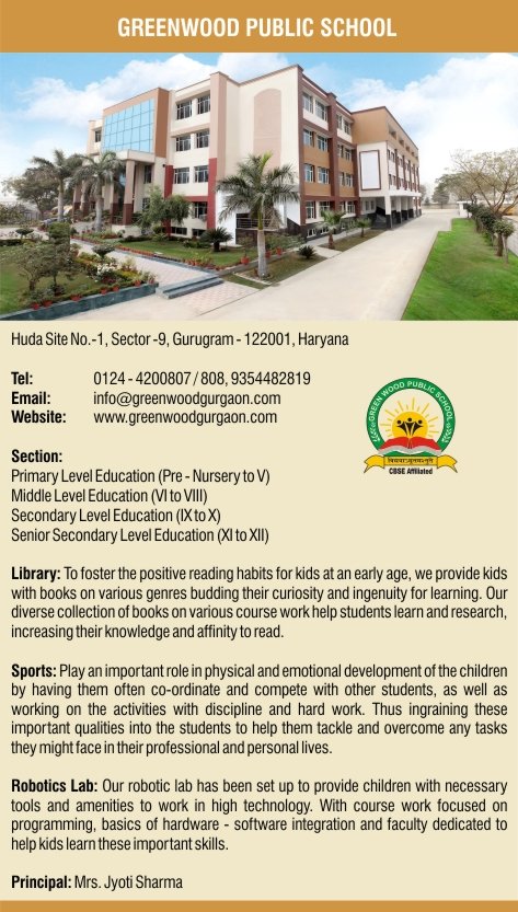 Greenwood Public School-Gurugram