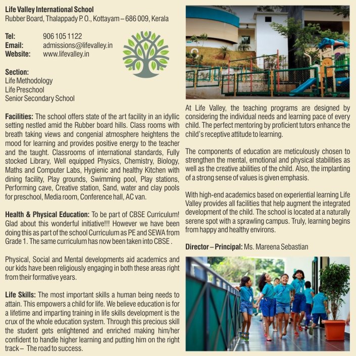 Life Valley International School-Kerala
