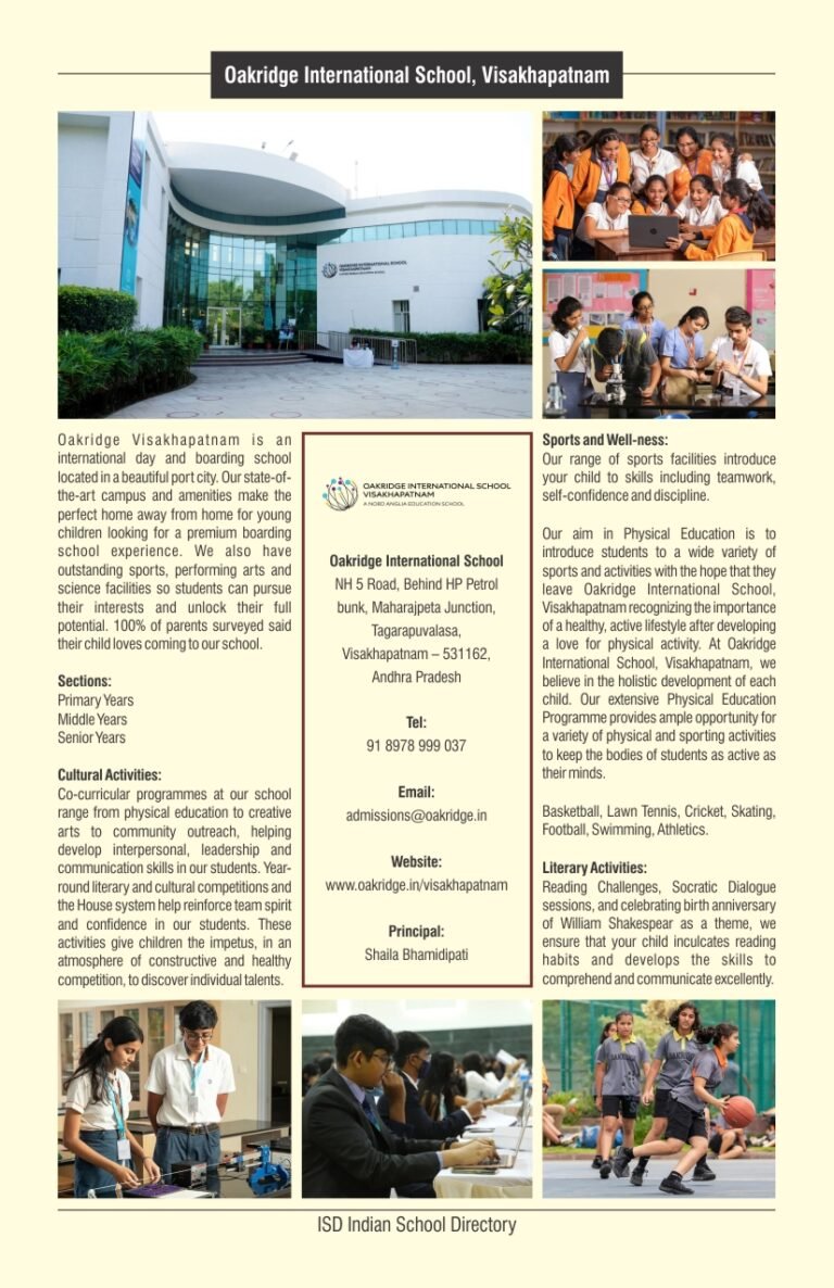 Oakridge International School-Visakhapatnam