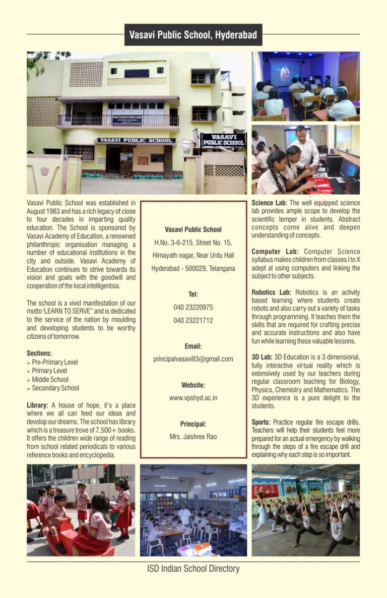 Vasavi Public School-hyderabad