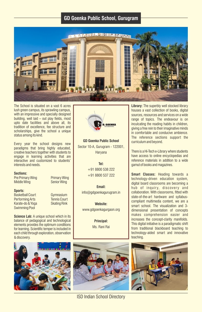 GD Goenka Public School-Gurugram